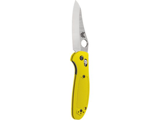 Нож Benchmade "Pardue Griptilian Mini", желтый
