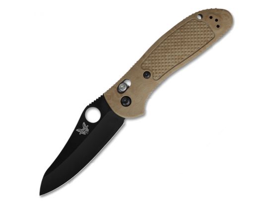 Нож Benchmade "Griptilian", черный, песочная рукоять