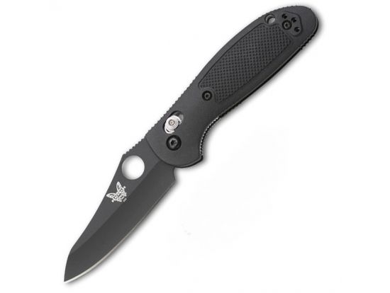 Нож Benchmade Griptilian Mini, черный, черная рукоять