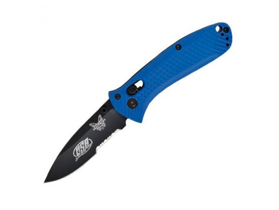 Нож Benchmade Pardue Mini-Presidio Ultra, синяя рукоять