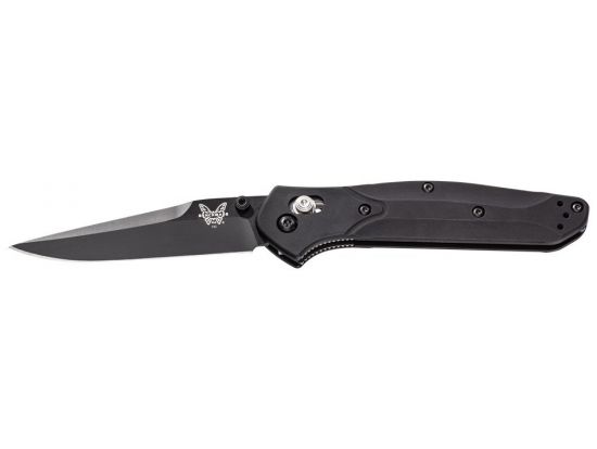 Нож BenchmadeOsborn Clip PT AXS, черный клинок