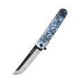 Нож складной Ganzo G626-BS, чёрный, самурай