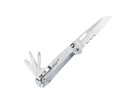 Нож-мультитул Leatherman Free K2x, серебрянный