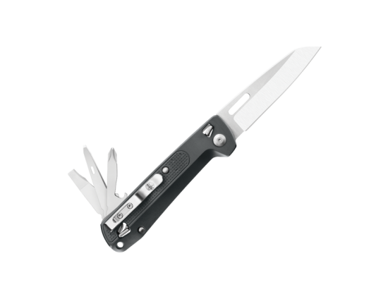 Нож-мультитул Leatherman Free K2, серый