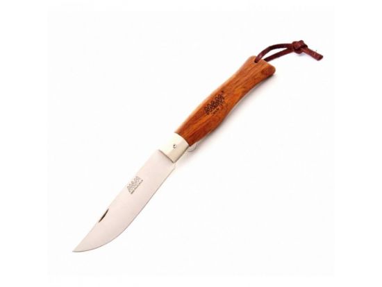 Нож MAM Douro складной карманный, кожаный темляк №2083