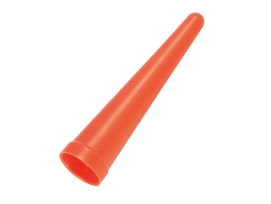 Диффузор сигнальный "капля" для фонарей Nitecore NTW25 (25mm), красный