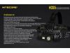 Фонарь налобный Nitecore HC65 (Cree XM-L2 U2, 1000 люмен, 12 режимов, 1x18650, USB)