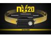 Фонарь налобный Nitecore NU20 (Сree XP-G2 S3, 360 люмен, 6 режимов, USB), красный
