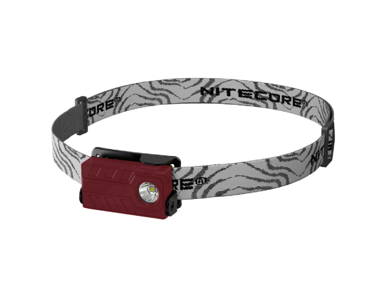 Фонарь налобный Nitecore NU20 (Сree XP-G2 S3, 360 люмен, 6 режимов, USB), красный