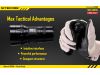 Фонарь Nitecore P20UV (Cree XM-L2 T6 + ultraviolet LED, 800 люмен, 12 режимов, 1x18650)