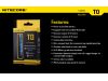 Фонарь Nitecore T0 (Nichia LED, 12 люмен, 1 режим, 1xAAA), фиолетовый