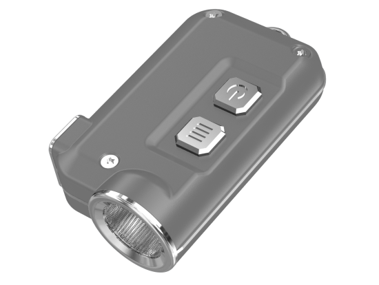 Фонарь Nitecore TINI (Cree XP-G2 S3 LED, 380 люмен, 4 режима, USB), серебряный