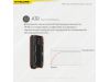 Фонарь Nitecore TIP SE (2xOSRAM P8, 700 люмен, режимов, USB), черный