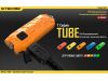 Фонарь Nitecore TUBE (1 LED, 45 люмен, 2 режима, USB), оранжевый