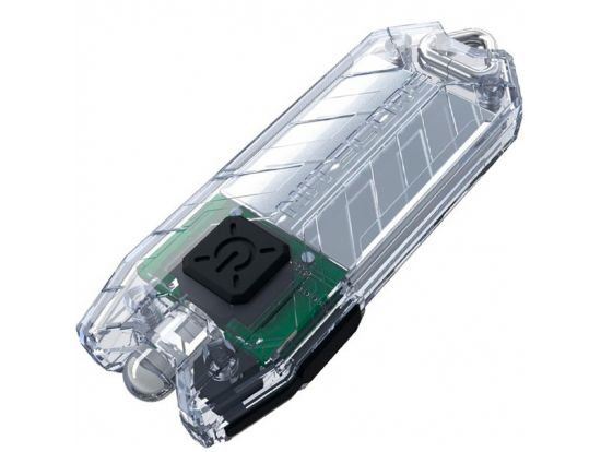 Фонарь Nitecore TUBE (1 LED, 45 люмен, 2 режима, USB), прозрачный
