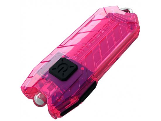Фонарь Nitecore TUBE (1 LED, 45 люмен, 2 режима, USB), розовый