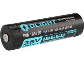Аккумуляторная батарея Olight 18650 (ORB-186S30) (15А) 3000mAh