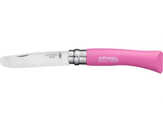 Нож Opinel №7 My First Opinel, розовый