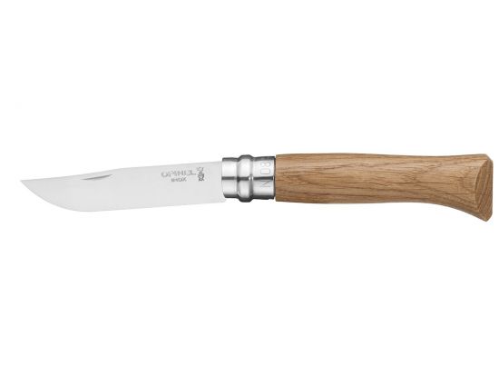 Ножи - Нож Opinel №8 VRI, дуб, упаковка