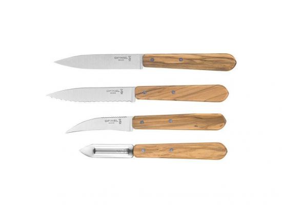 Ножи - Набор ножей Opinel Les Essentiels Olive