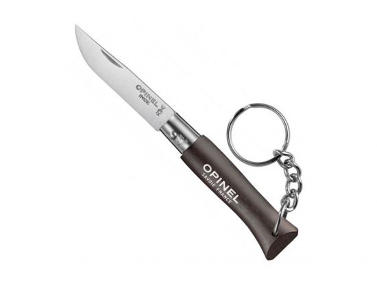 Ножи - Нож-брелок Opinel №4, коричневый