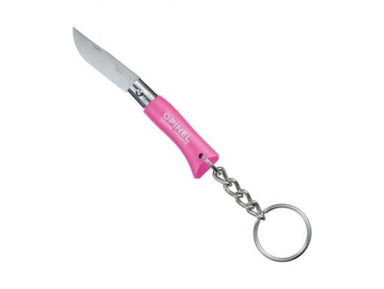 Нож-брелок Opinel 2 VRI, розовый