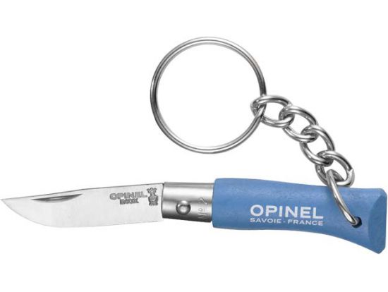 Нож-брелок Opinel №2, голубой