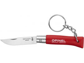 Нож - брелок Opinel 4VRI, красный