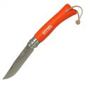 Нож Opinel 7 VRI Trekking, оранжевый