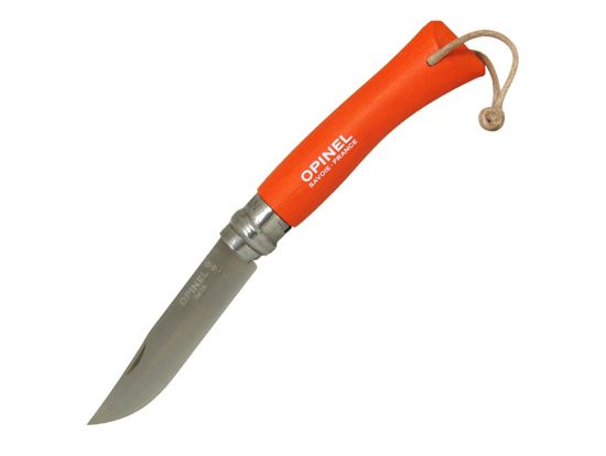 Нож Opinel 7 VRI Trekking, оранжевый