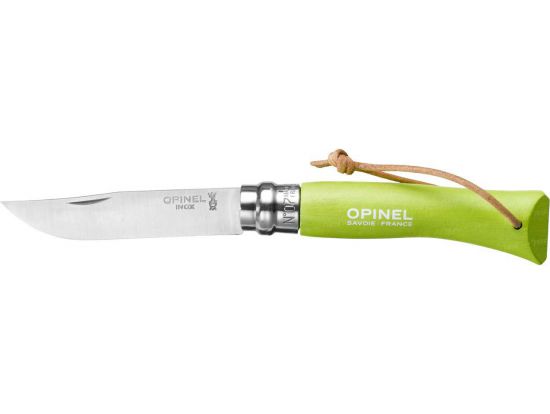 Нож Opinel 7 VRI Trekking, светло-зеленый