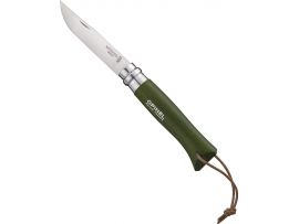 Нож Opinel №8 Trekking, зелёный