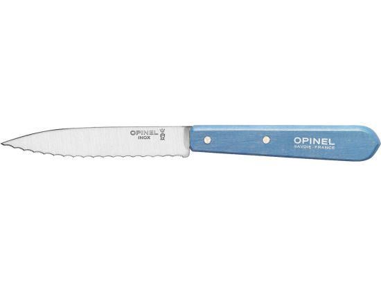 Нож Opinel №113 Serrated, голубой