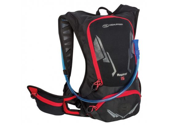 Рюкзак спортивный Highlander Raptor Hydration Pack 15 Black/Red