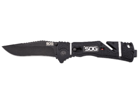 Нож SOG Trident Elite Black Blade