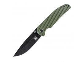 Нож SKIF Assistant G-10/Black SW, зелёный