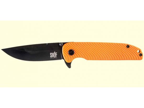 Нож SKIF Bulldog G-10/Black, оранжевый
