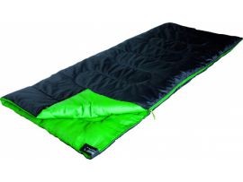 Спальный мешок High Peak Patrol/+7°C Black/Green (Left)