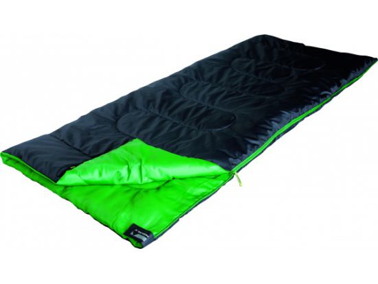 Спальный мешок High Peak Patrol/+7°C Black/Green (Left)
