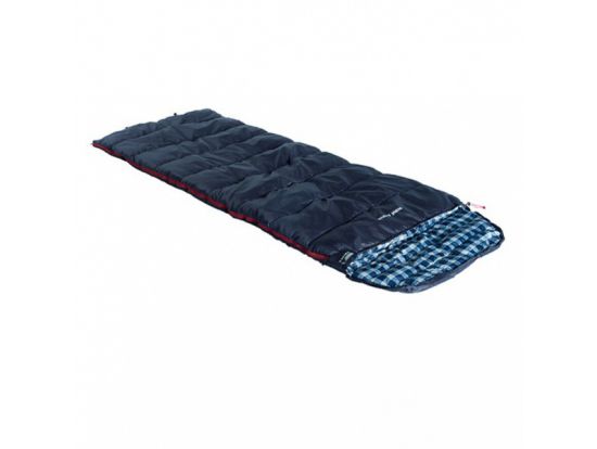 Спальный мешок High Peak Scout Comfort/+5°C (Left) Dark blue