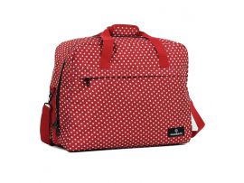 Сумка дорожная Members Essential On-Board Travel Bag 40 Red Polka