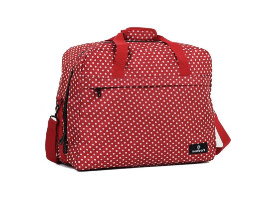 Сумка дорожная Members Essential On-Board Travel Bag 40 Red Polka