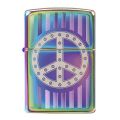 Зажигалка бензиновая Zippo 151 Rivet Peace Sign