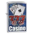 Зажигалка бензиновая Zippo 250 Fusion Casino