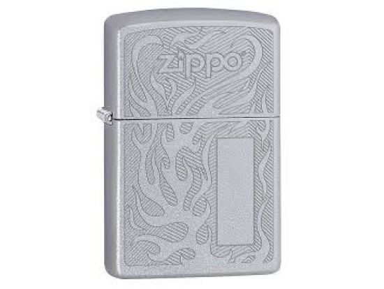 Зажигалка бензиновая Zippo 205 PF18 Zippo Logo Desing