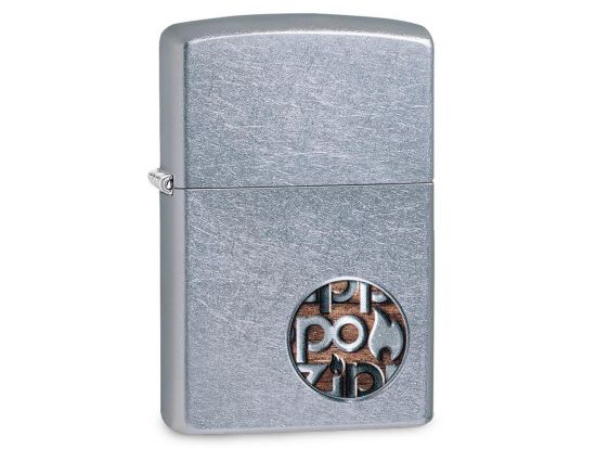 Зажигалка бензиновая Zippo 207 Zippo Button Logo