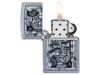 Зажигалка бензиновая Zippo 207 Steampunk King Spade