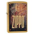 Зажигалка бензиновая Zippo 204B Rusty Plate Design