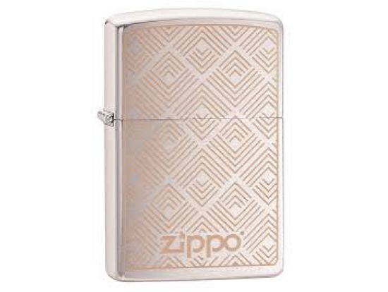 Зажигалки - Зажигалка бензиновая Zippo 216 PF19 Geometric Boxes Design