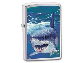 Зажигалка бензиновая Zippo GUY HARVEY SHARK